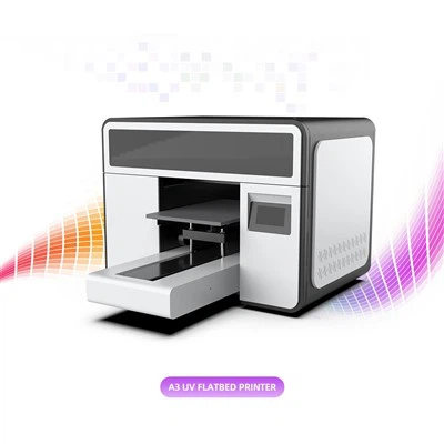 Argraffydd Gwelyau Fflat UV Bach A3